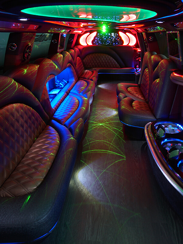 plush leather seats